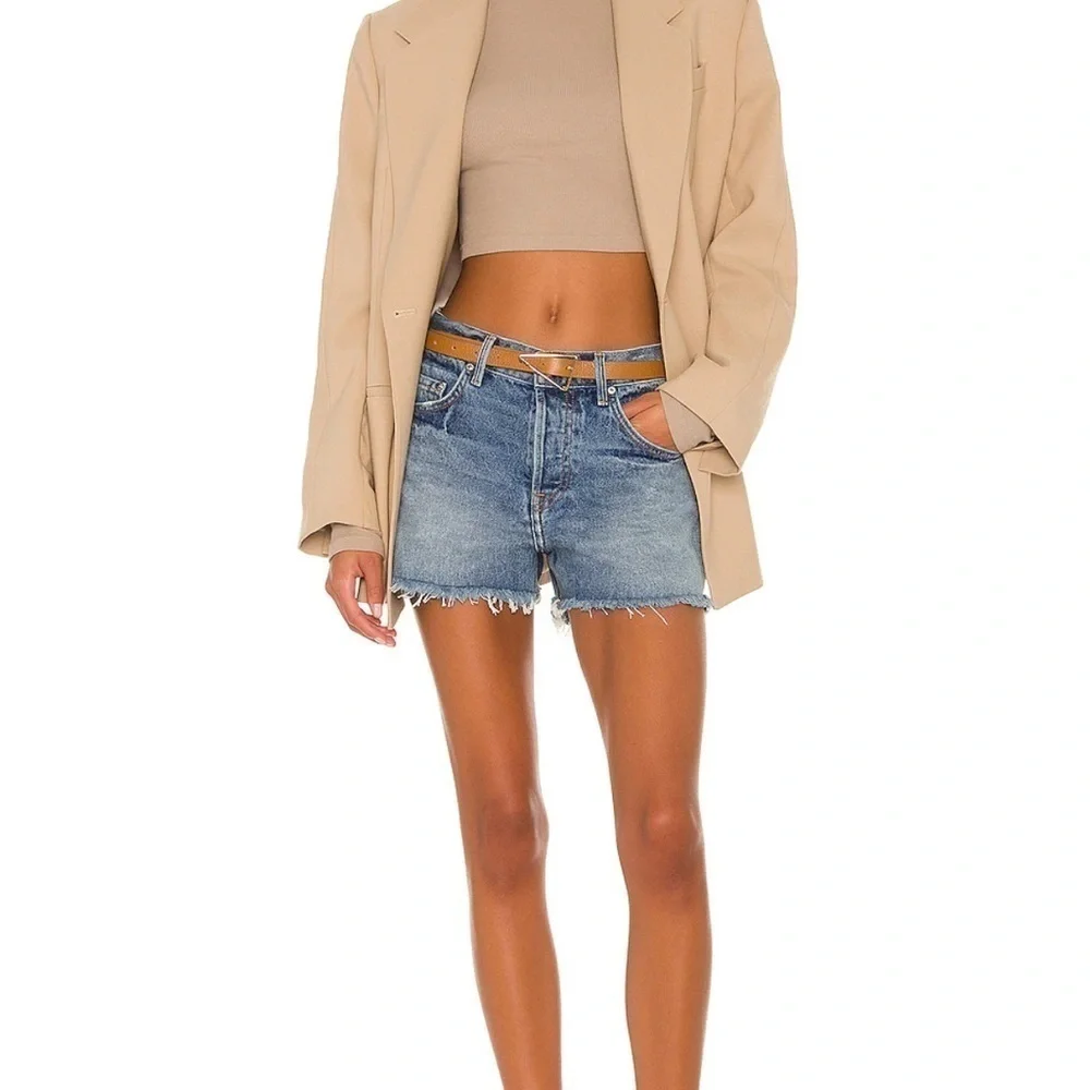 NWT GRLFRND Jaden‎ Low Rise Boyfriend Short in Dana Point Size 26